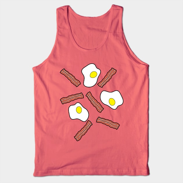 Egss and Bacon Tank Top by Cathalo